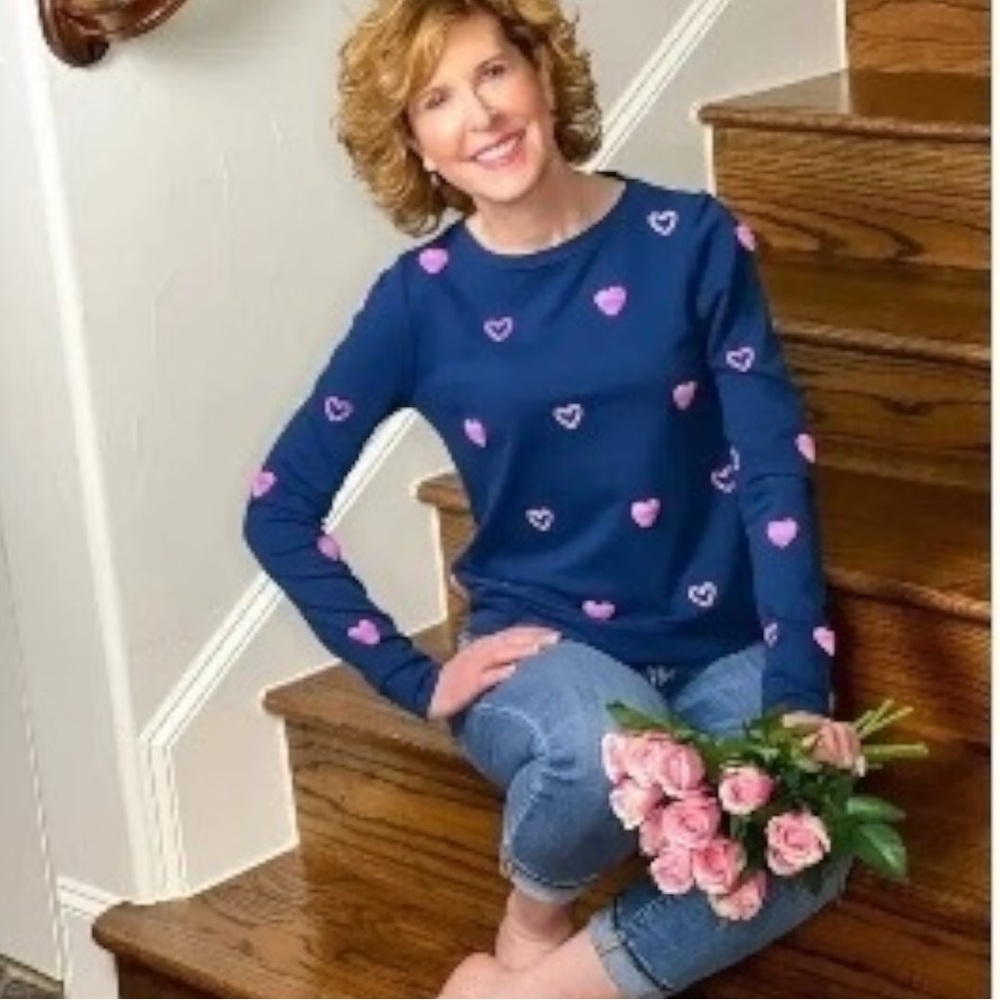 Lilly Pulitzer Rami Sweatshirt Pullover Top - Picture 7 of 14